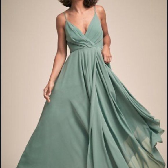 bhldn moss bridesmaid dress Top 10 Moss Green Bridesmaid Dresses at BHLDN